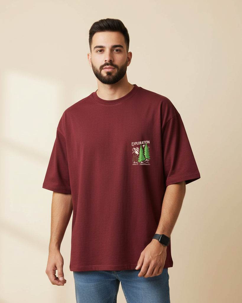 Exploration Oversized T-Shirt | Premium Quality by AvaiYa | Unisex - Avaiya Clothings