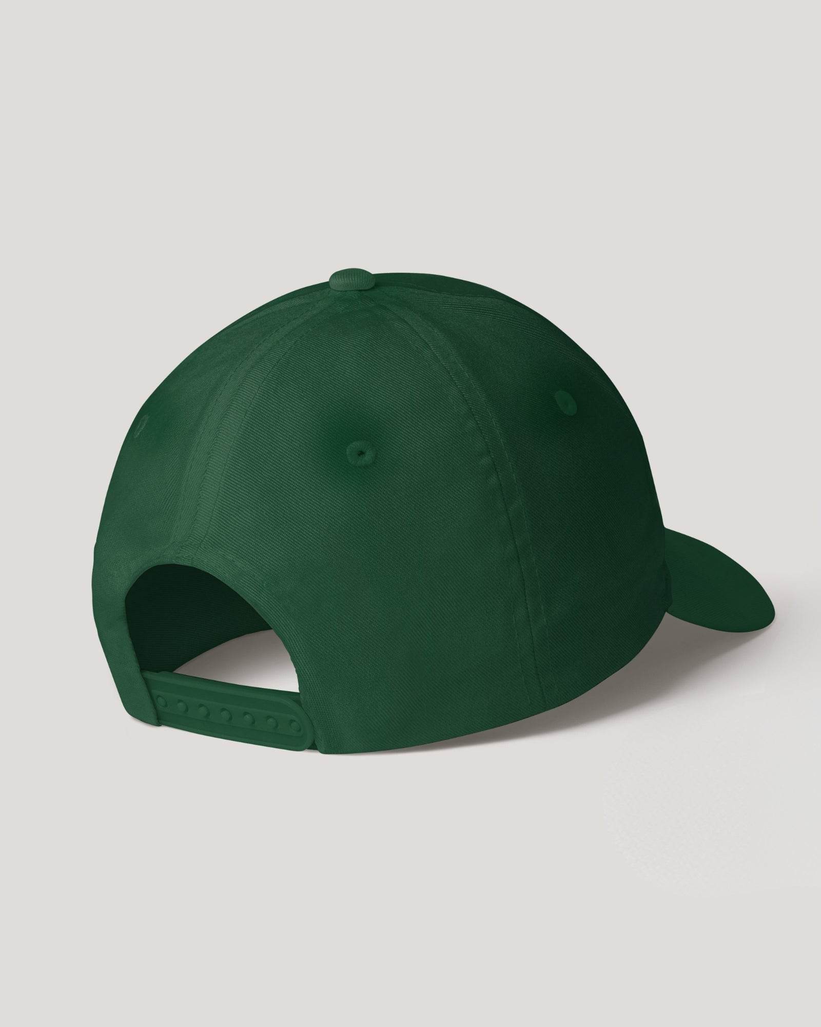 BaseBall Cap | Bottle Green - Avaiya Clothings
