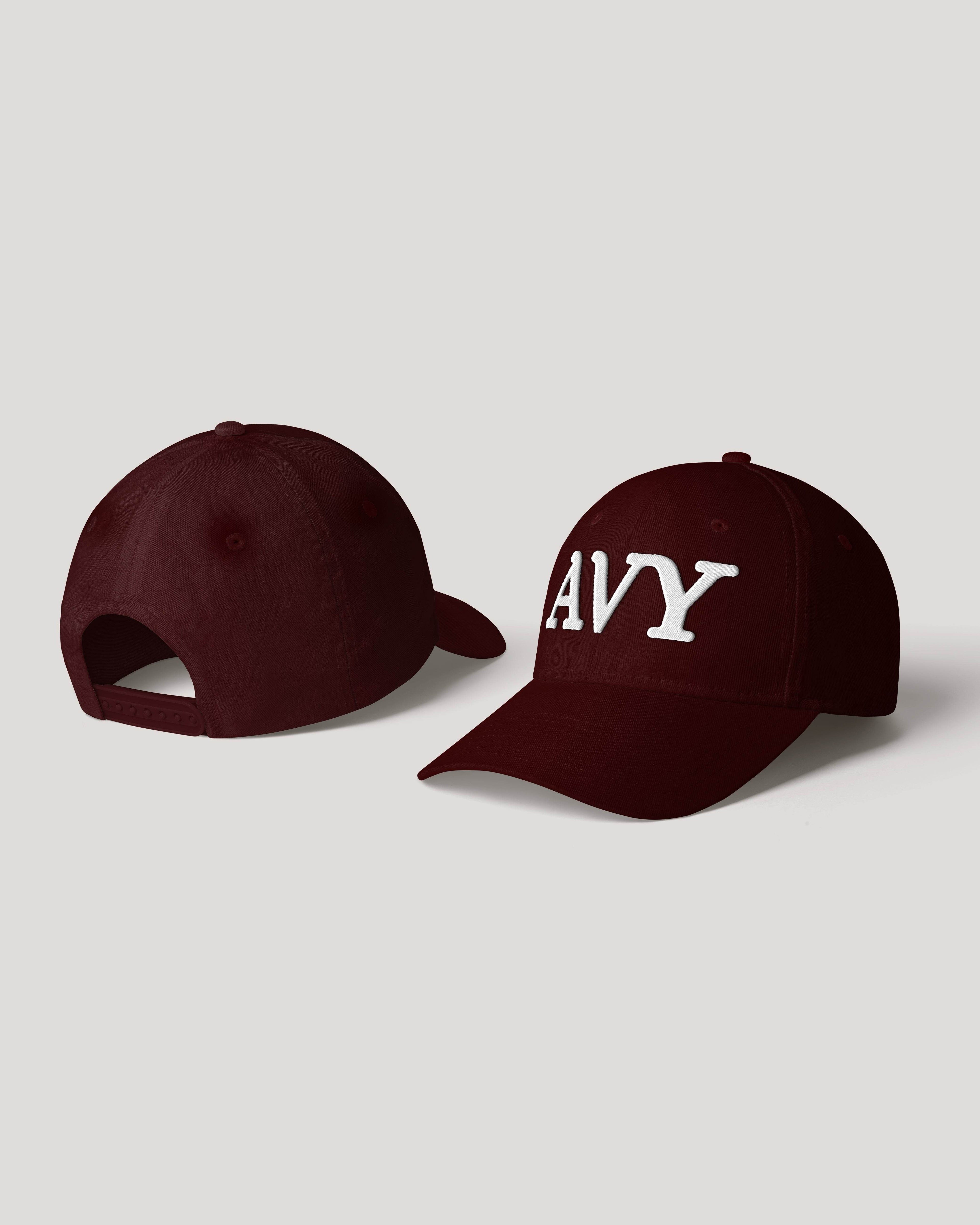 BaseBall Cap | Maroon - Avaiya Clothings
