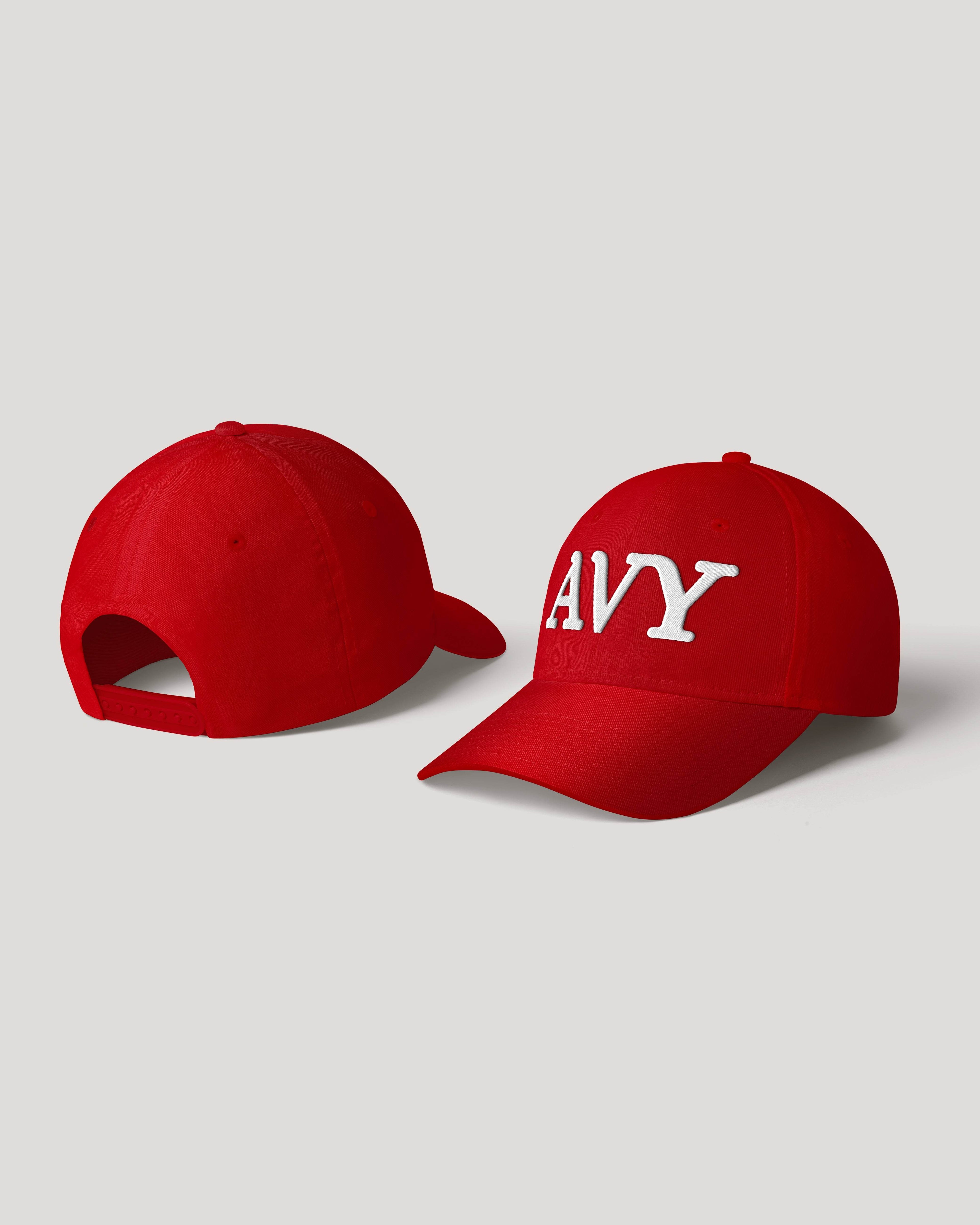 BaseBall Cap | Red - Avaiya Clothings