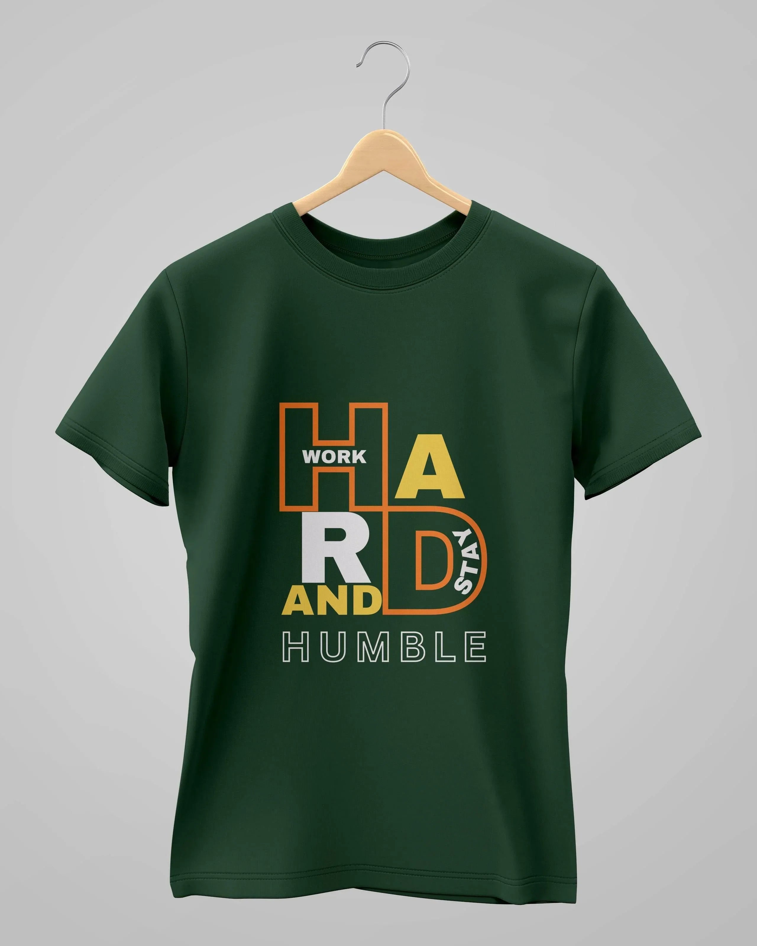 Work Hard And Stay Humble | Classic T-Shirt | For Man And Woman - Avaiya Store