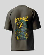 Kiddz Oversized T-Shirt | Olive Green | Premium Quality by AvaiYa | Unisex - Avaiya Clothings