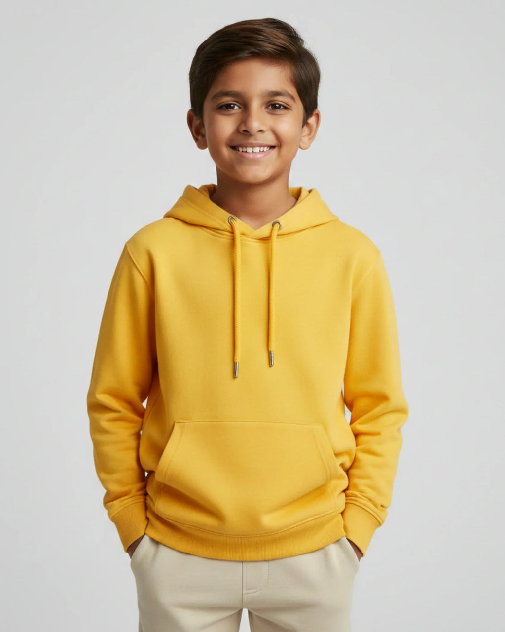 Kids Hoodie | 5-13Yrs | for boys & girls | Yellow - Avaiya Store