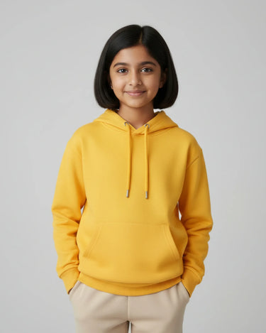Kids Hoodie | 5-13Yrs | for boys & girls | Yellow - Avaiya Store