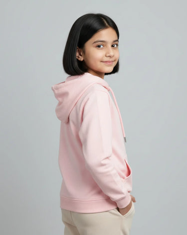 Kids Hoodie | 5-13Yrs | for boys & girls | Light Baby Pink - Avaiya Store