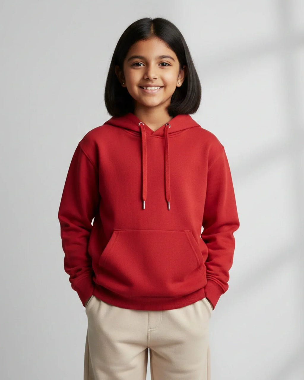 Kids Hoodie | 5-13Yrs | for boys & girls | Red - Avaiya Store