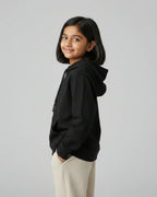 Kids Hoodie | 5-13Yrs | for boys & girls | Black - Avaiya Store