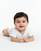 Kids Rompers | 0-12M | White - Avaiya Store