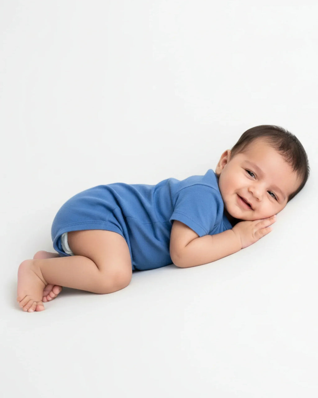 Kids Rompers | 0-12M | Orchid Blue - Avaiya Store