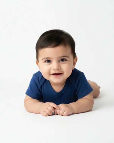 Kids Rompers | 0-12M | Royal Blue - Avaiya Store