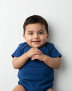 Kids Rompers | 0-12M | Royal Blue - Avaiya Store