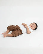Crew Neck T-Shirt | 0-3 Yrs | For Both Girls & Boys | White - Avaiya Store