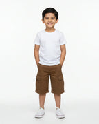 Crew Neck T-Shirt | 5-13 Yrs | For Both Girls & Boys | White - Avaiya Store