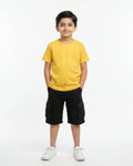 Crew Neck T-Shirt | 5-13 Yrs | For Both Girls & Boys | New Yellow - Avaiya Store