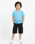 Crew Neck T-Shirt | 5-13 Yrs | For Both Girls & Boys | SkyBlue - Avaiya Store