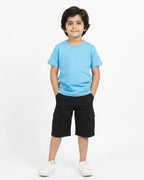 Crew Neck T-Shirt | 5-13 Yrs | For Both Girls & Boys | SkyBlue - Avaiya Store