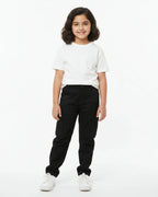 Crew Neck T-Shirt | 5-13 Yrs | For Both Girls & Boys | White - Avaiya Store