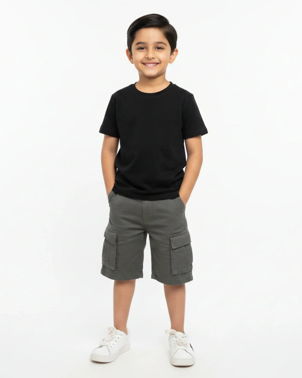 Crew Neck T-Shirt | 5-13 Yrs | For Both Girls & Boys | Lavender - Avaiya Store