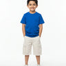 Crew Neck T-Shirt | 5-13 Yrs | For Both Girls & Boys | Royal Blue - Avaiya Store
