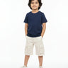 Crew Neck T-Shirt | 5-13 Yrs | For Both Girls & Boys | Navy Blue - Avaiya Store