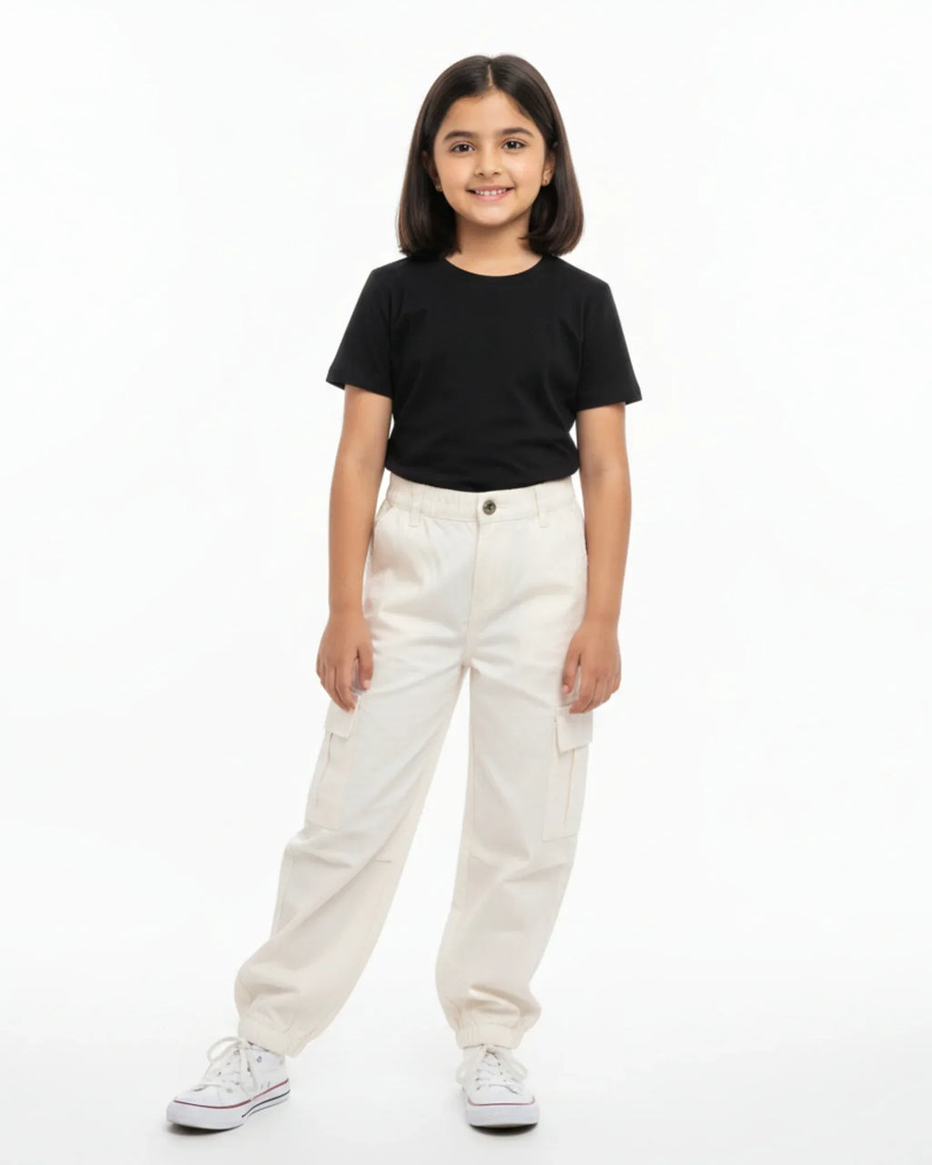 Crew Neck T-Shirt | 5-13 Yrs | For Both Girls & Boys | Lavender - Avaiya Store