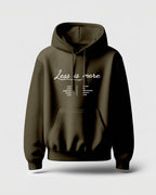 Less is More Classic Comfort Hoodie | W | Unisex - Avaiya Clothings