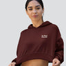 Be More Friendly | Women’s Crop Hoodie - Avaiya Store