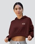 Be More Friendly | Women’s Crop Hoodie - Avaiya Store