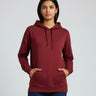 Plain Maroon Classic Hoodie | For Man And Woman - Avaiya Store