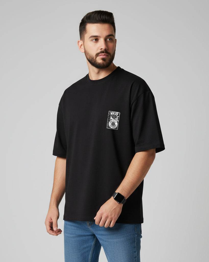 Music Speak Oversized T-Shirt | Premium Quality by AvaiYa | Unisex - Avaiya Clothings