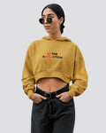 Be The Revolution | Women’s Crop Hoodie - Avaiya Store