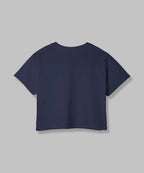 Undercover Lover | Women Crop Top | Navi Blue - Avaiya Clothings