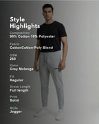 Avaiya's Grey Melange Jogger | Man and Woman - Avaiya Store
