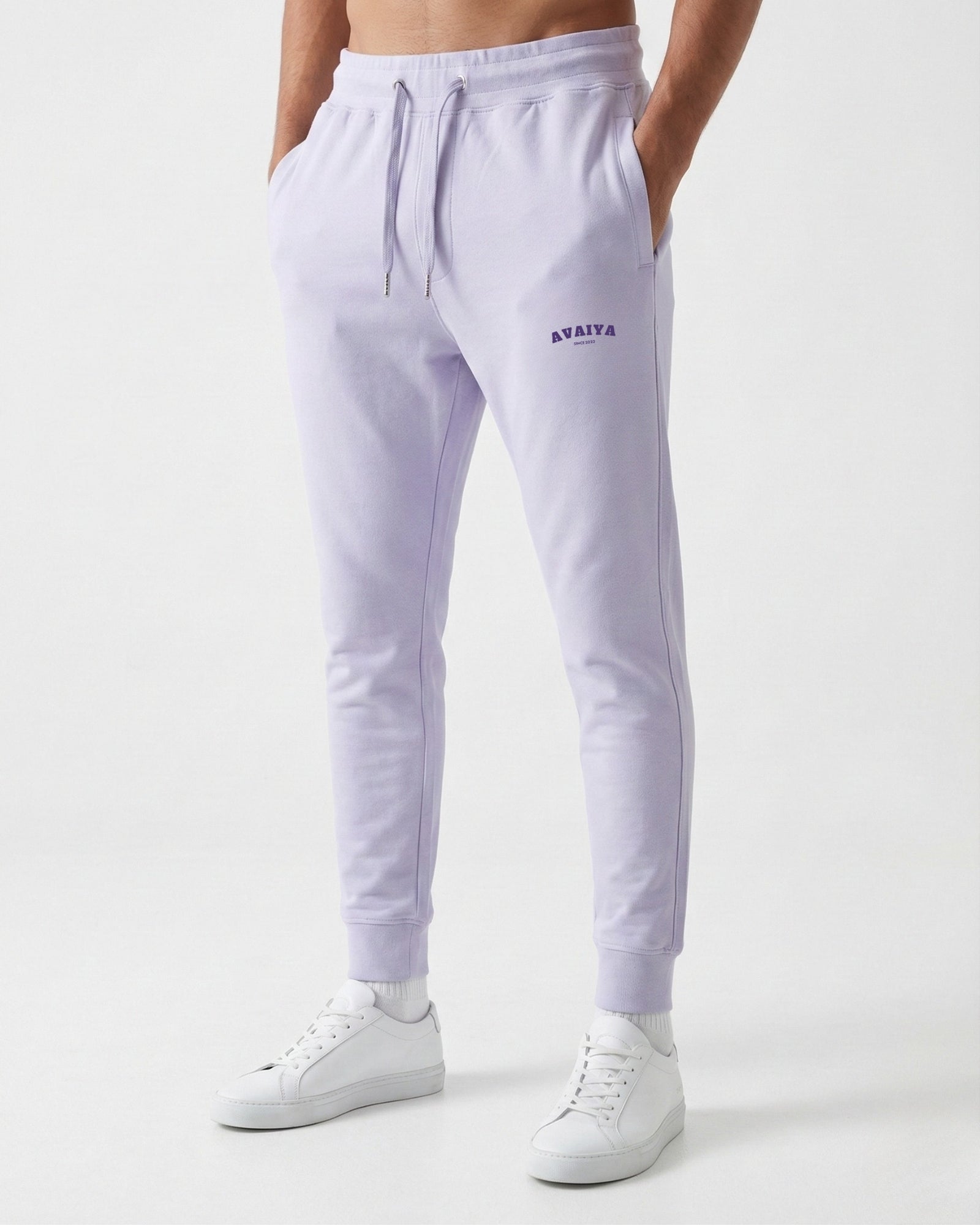 Avaiya's Lavender Jogger | Man and Woman