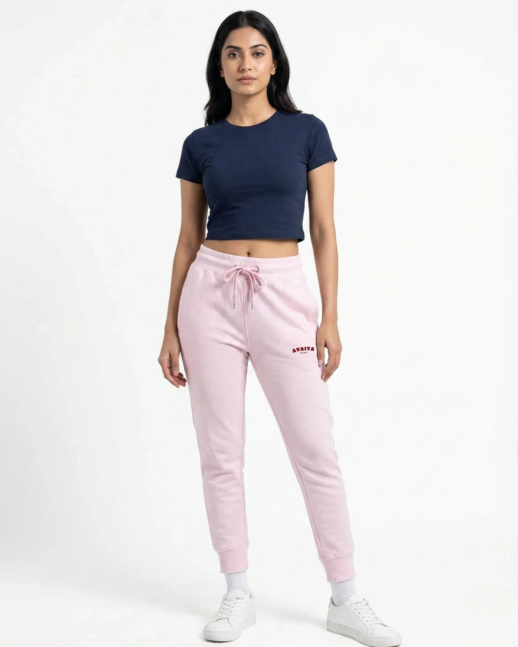 Avaiya's Light Baby Pink Jogger | Man and Woman