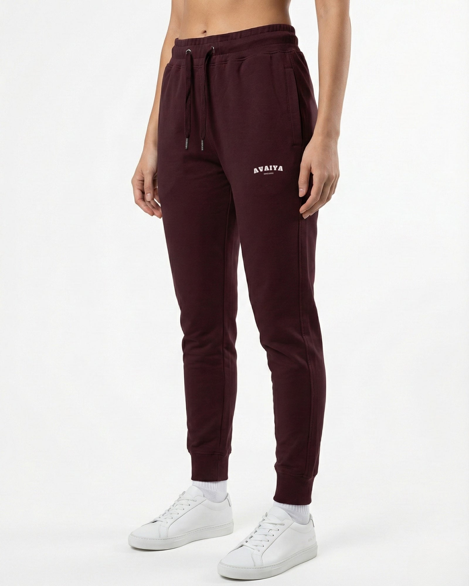 Avaiya's Maroom Jogger | Man and Woman