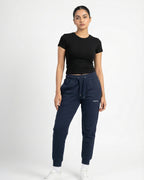 Avaiya's Navy Blue Jogger | Man and Woman