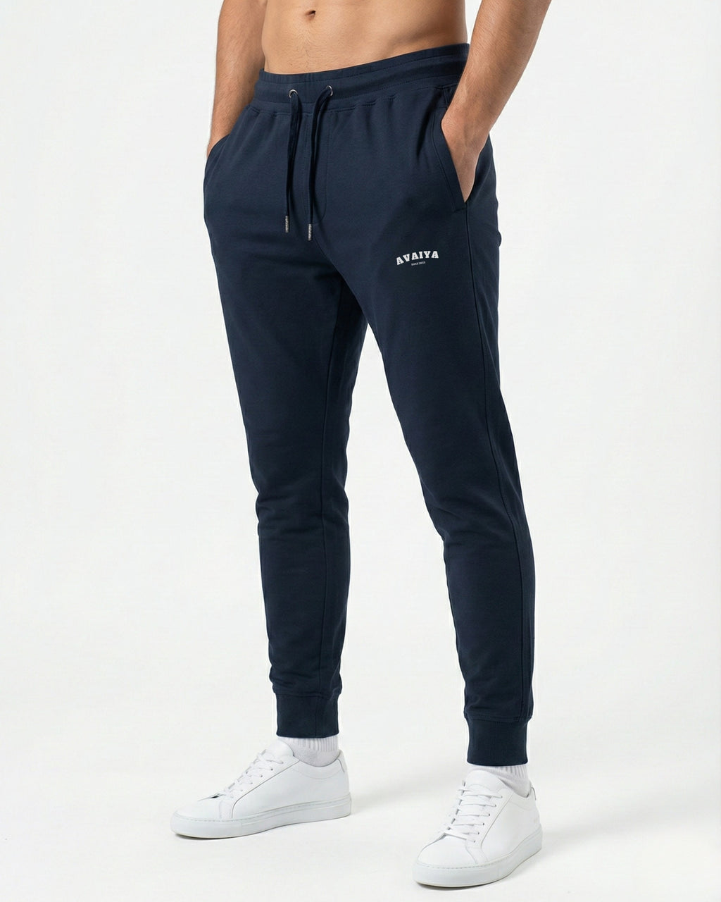 Avaiya's Navy Blue Jogger | Man and Woman