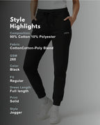 Avaiya's Black Jogger | Man and Woman - Avaiya Store