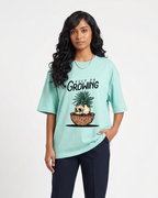 Keep On Growing Oversized T-Shirt | For  Man And Woman