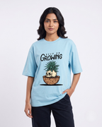 Keep On Growing Oversized T-Shirt | For  Man And Woman