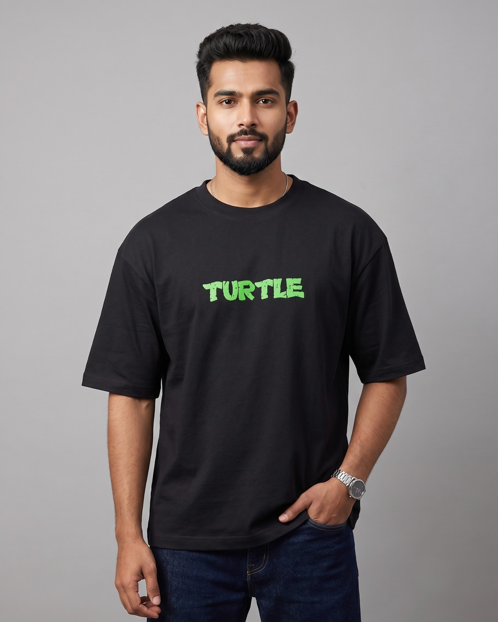 Turtle Ninja Oversized T-Shirt | For Man And Woman