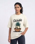 Keep On Growing Oversized T-Shirt | For  Man And Woman