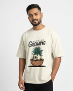 Keep On Growing Oversized T-Shirt | For  Man And Woman