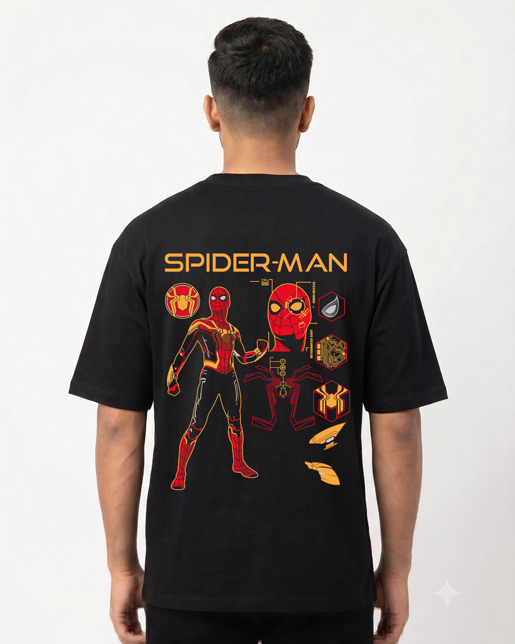 Spider-Man 002 Oversized T-Shirt | For man And Woman