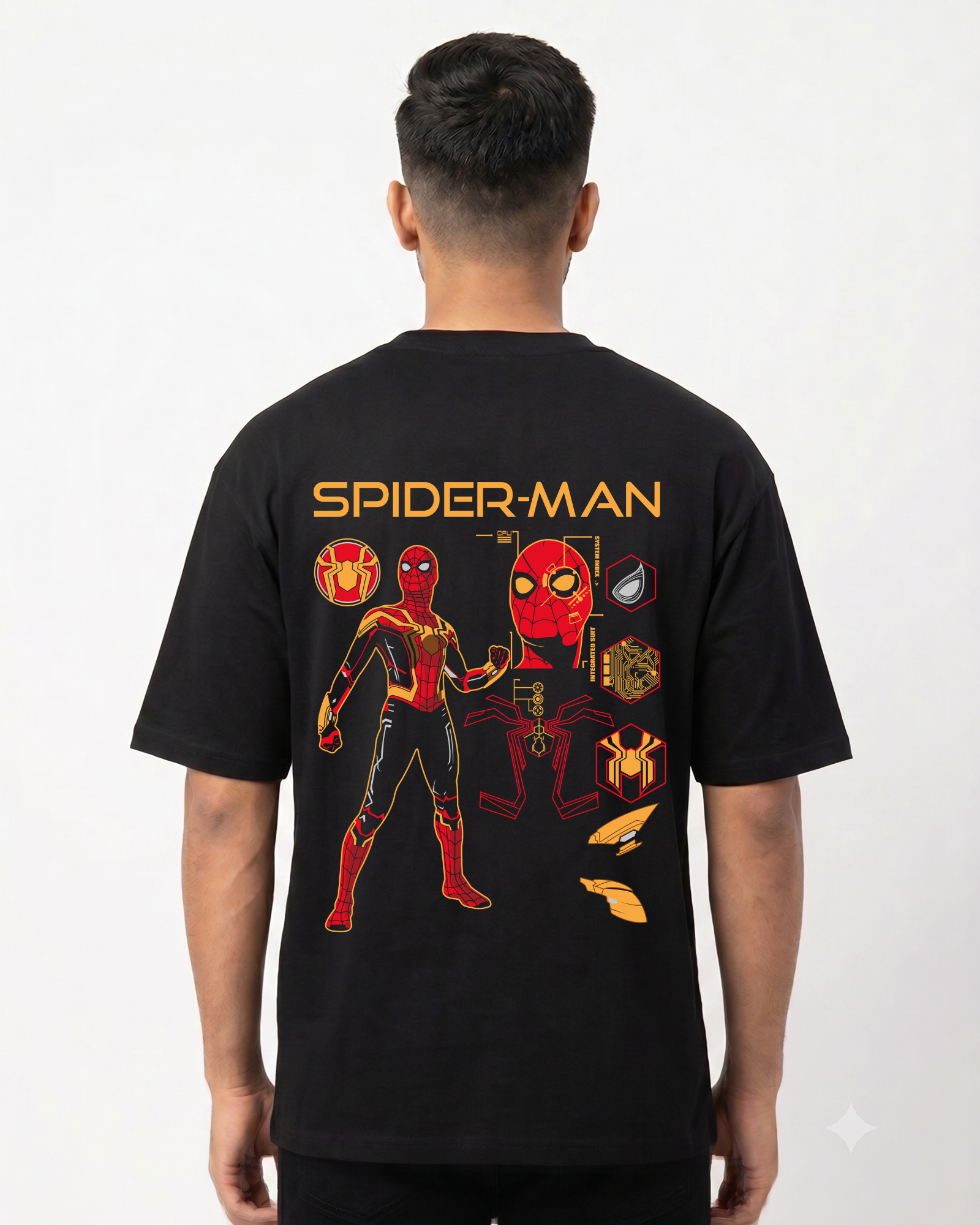 Spider-Man 002 Oversized T-Shirt | For man And Woman