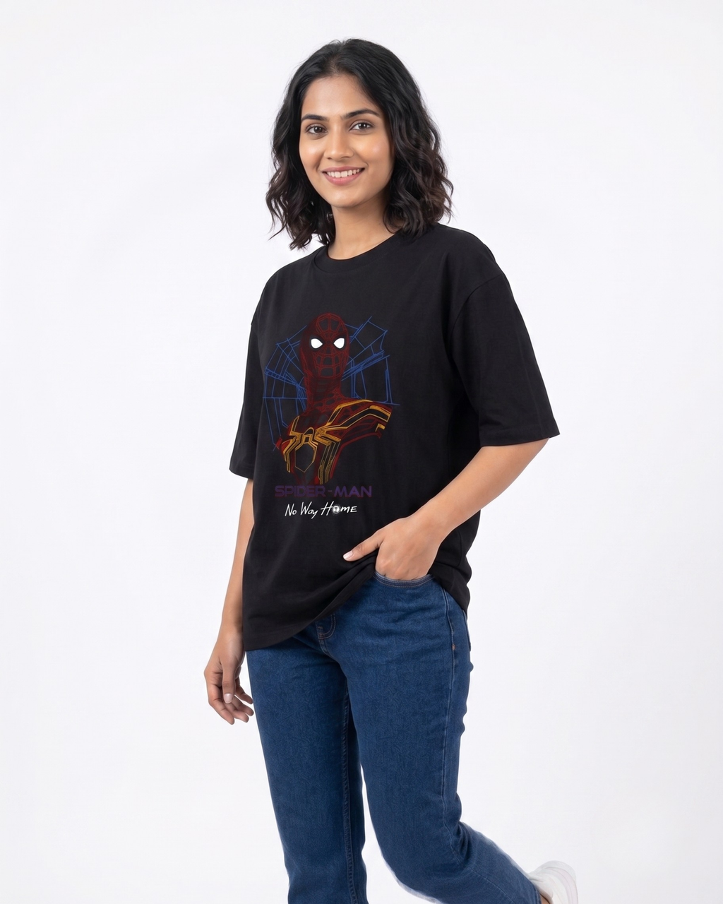 Spider-Man 002 Oversized T-Shirt | For man And Woman
