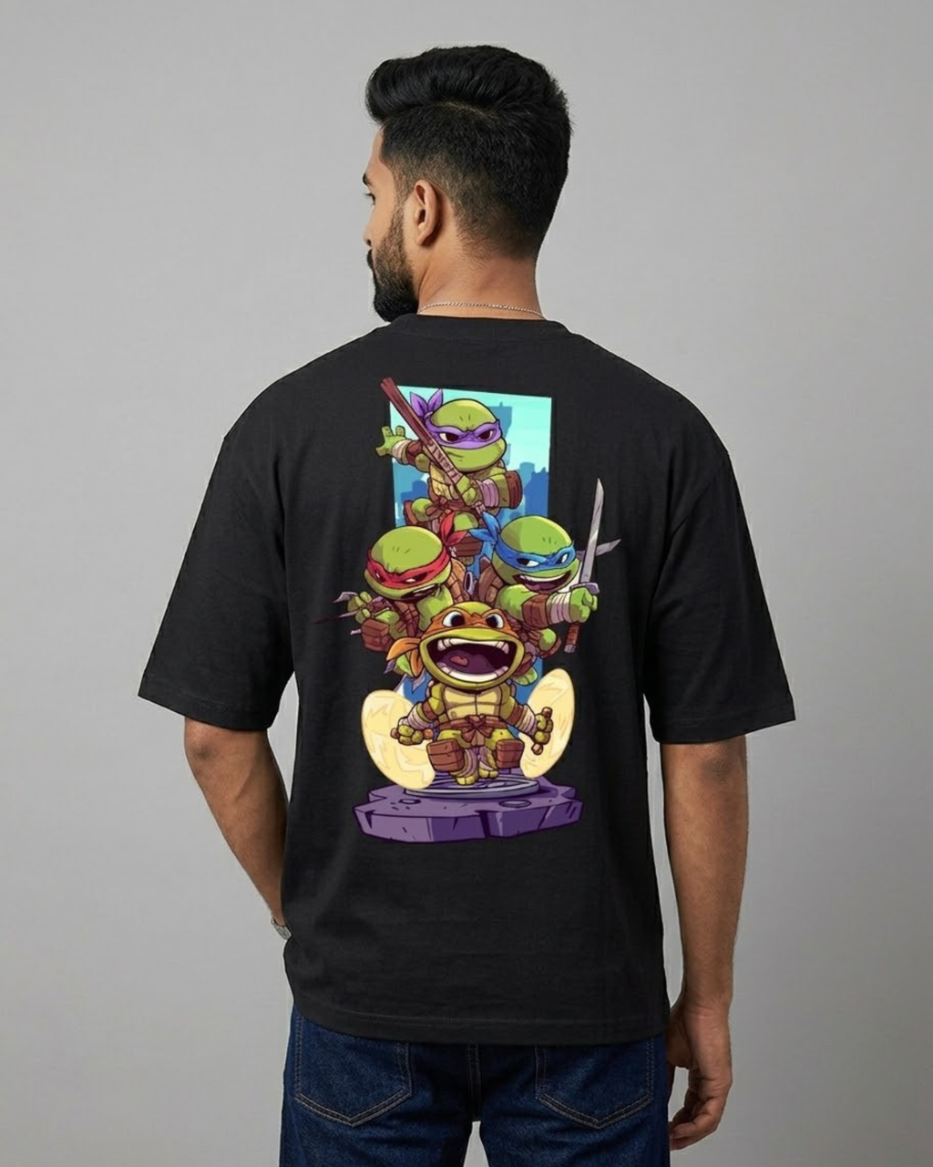 Turtle Ninja Oversized T-Shirt | For Man And Woman