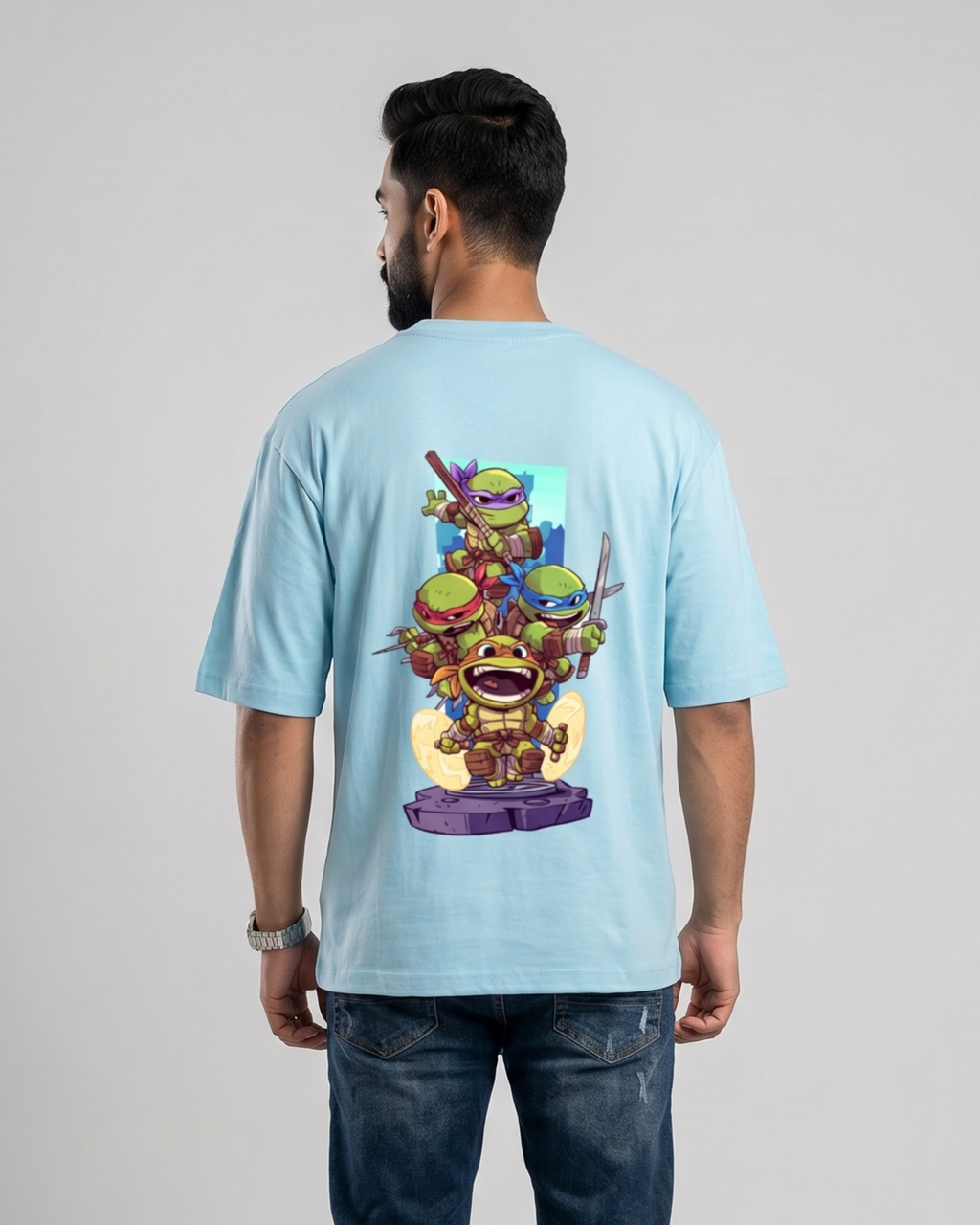 Turtle Ninja Oversized T-Shirt | For Man And Woman