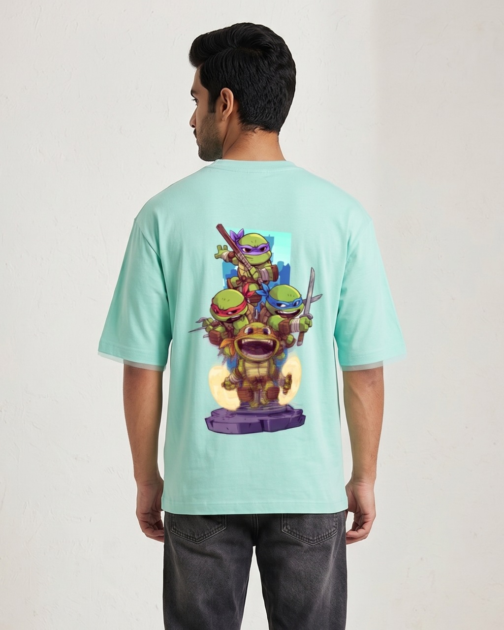 Turtle Ninja Oversized T-Shirt | For Man And Woman